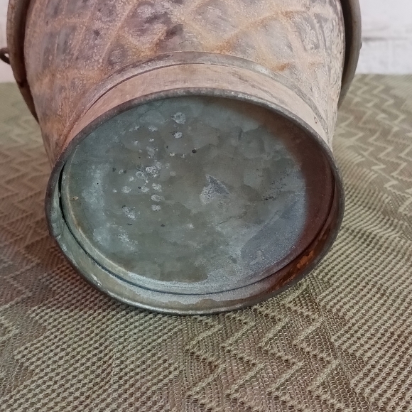 Vintage Galvanized Metal Planters - Picture 11 of 12